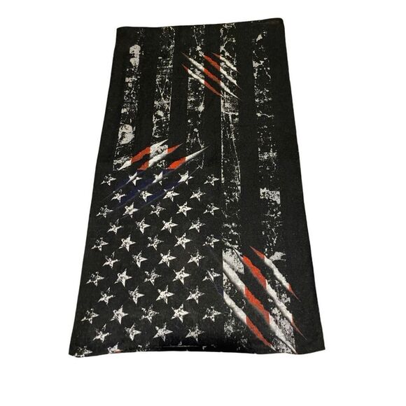 American Flag Usa Face Cover Mask Scarf Neck Sleeve Snow Winter - Picture 4 of 6